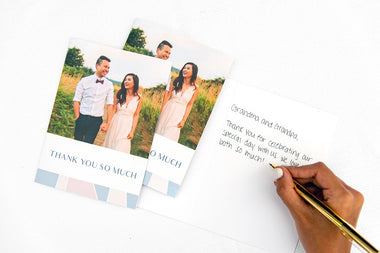 Wedding Thank You Card Etiquette