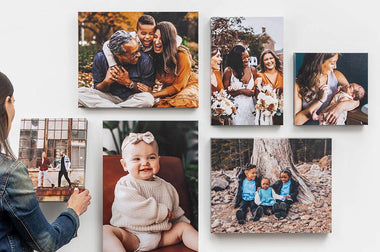 Timeline Photo Wall Ideas
