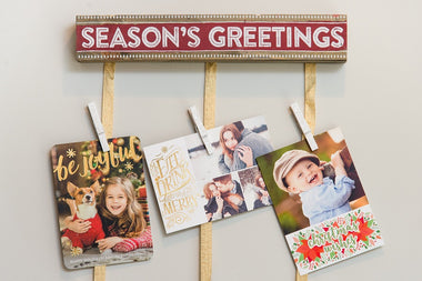 5 Ways to Display Your Holiday Cards