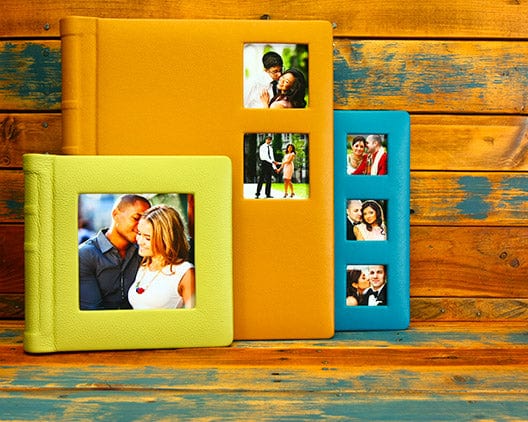 Cameo Cover Albums-Photo Albums-Nations Photo Lab-8x8"-White-Nations Photo Lab