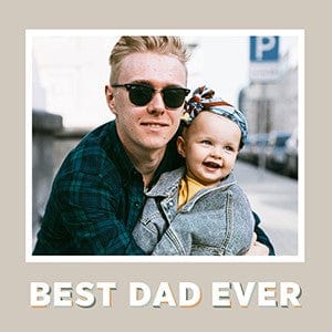 Best Dad Ever-Photo Books-Nations Photo Lab-Timberwolf-Nations Photo Lab