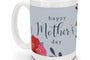 Lovely Blossoms-Photo Mugs-Nations Photo Lab-Blue-Nations Photo Lab
