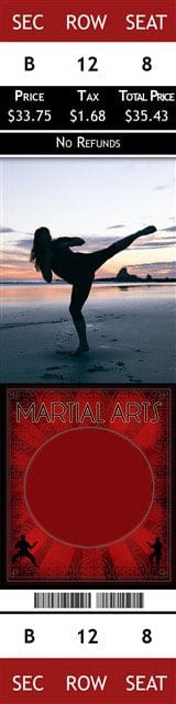 Martial Arts 3-Sport Tickets-Nations Photo Lab-Nations Photo Lab
