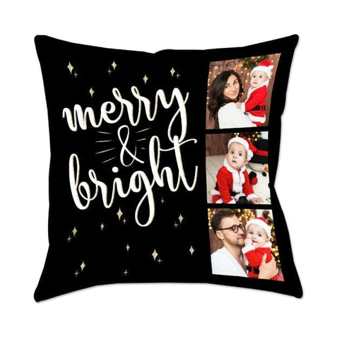 Merry And Bright-Photo Pillows-Nations Photo Lab-Nations Photo Lab