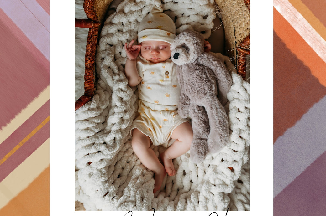 Plaid Announcement-Postcards-Nations Photo Lab-Portrait-Deep Taupe-New Baby-Nations Photo Lab