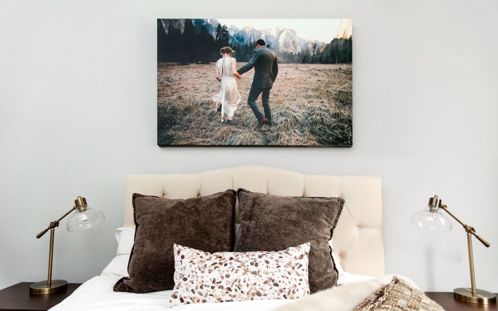 Wall Art Size Guide Nations Photo Lab, Art Size Over King Bed