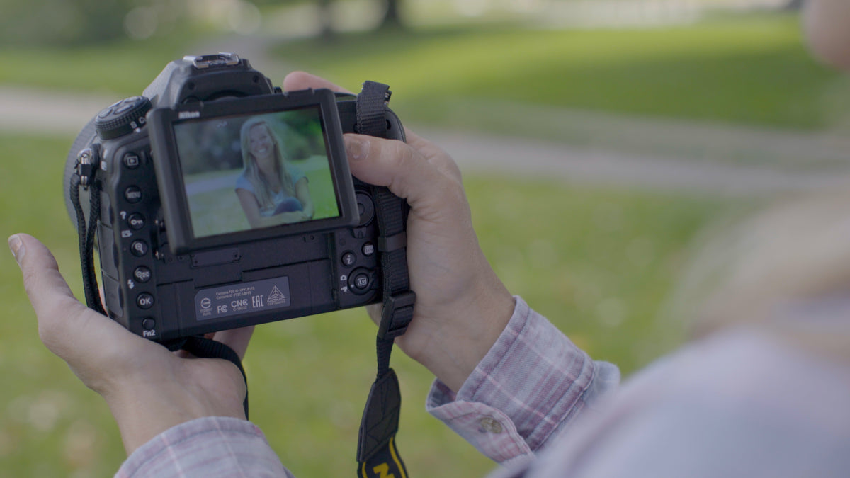 Tamara Lackey Back of Nikon Camera