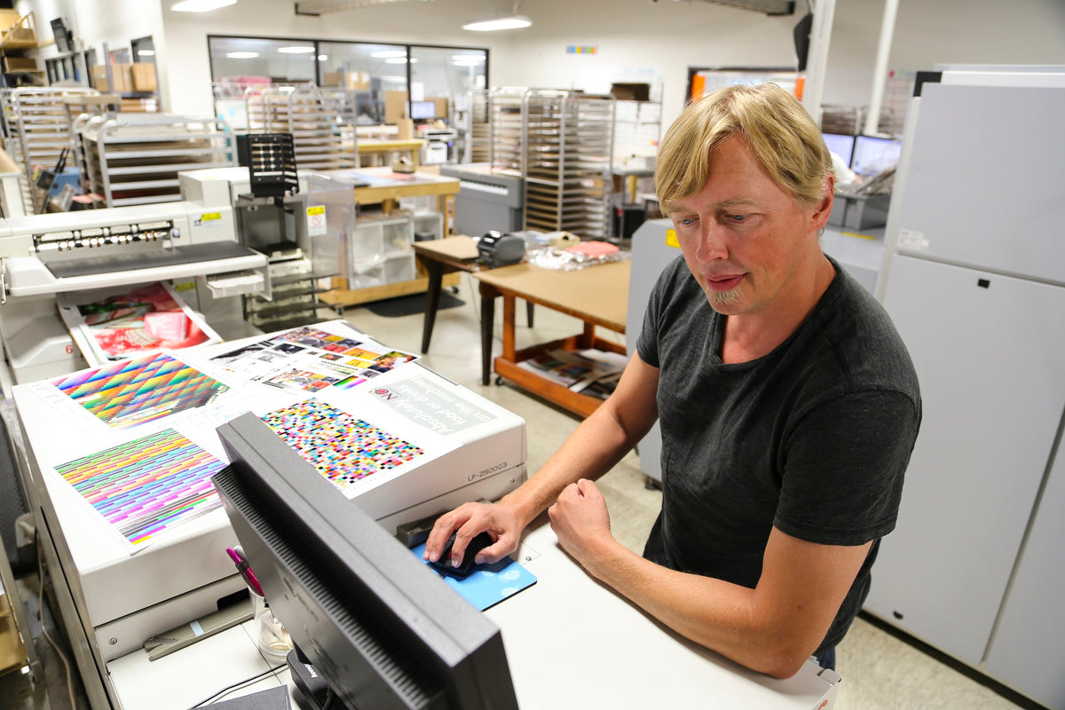 Calibrating a computer monitor for photo printing