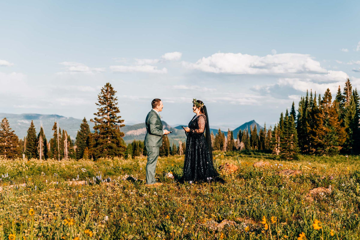 Planning a Colorado Wildflower Elopement: A Guide to Peak Blooms in Epic Locations