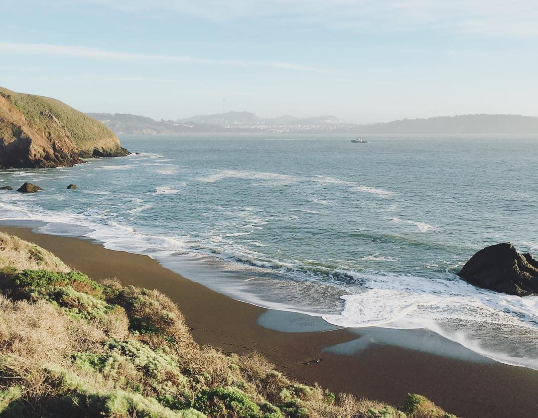 Black Sands Beach, California