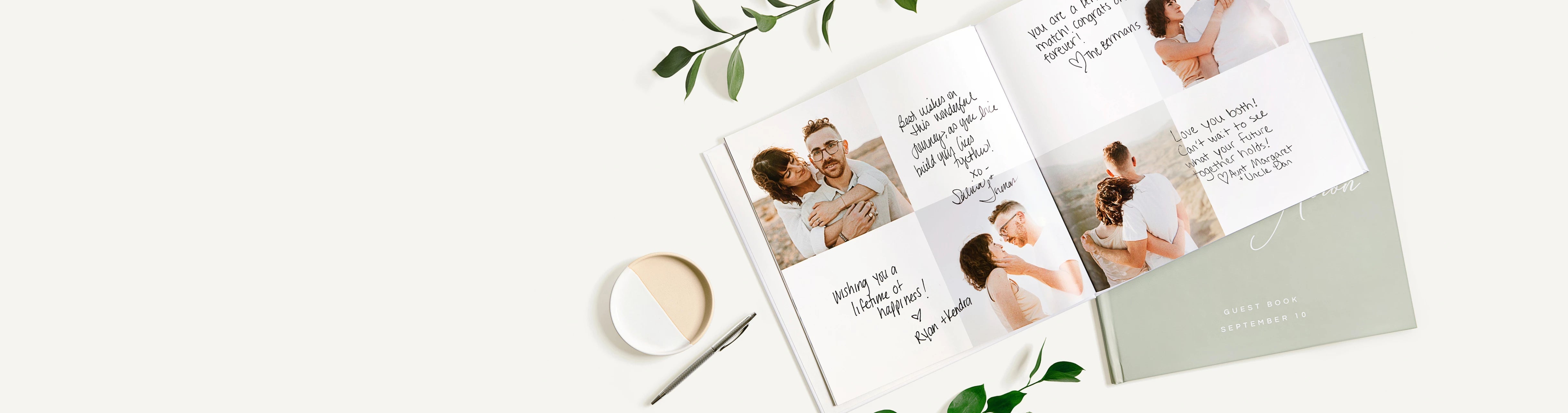 Wedding Photo Guest Books | The Wedding Shop at Nations Photo Lab, image size:4864x1280