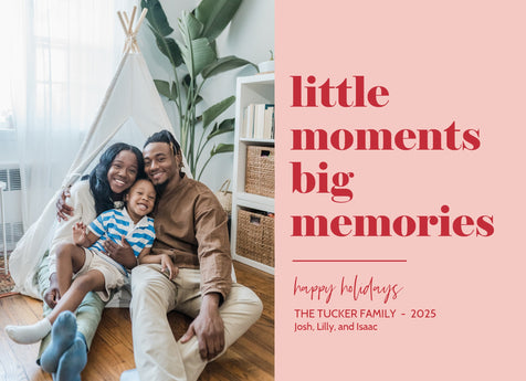 Big Memories Christmas Card