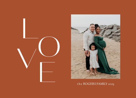 Love and Cheer Christmas Card