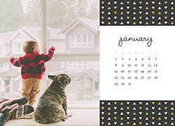 Pretty Patterns-Desk Calendars-Nations Photo Lab-Nations Photo Lab