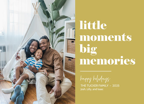Big Memories Christmas Card