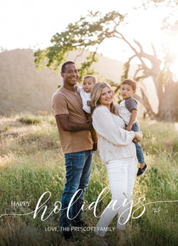 Classic Holidays Christmas Card