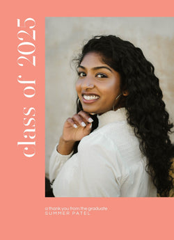 Thanks For Everything Graduation Thank You Card