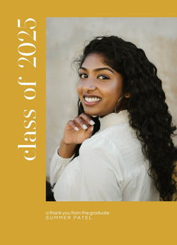 Thanks For Everything Graduation Thank You Card