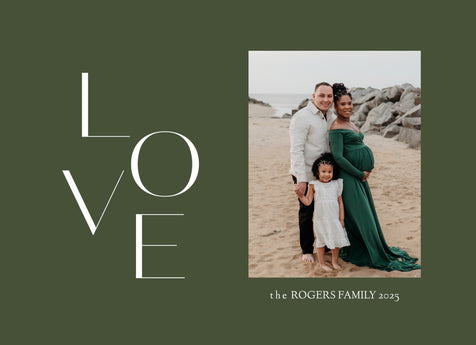 Love and Cheer Christmas Card