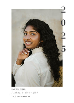 Grad Highlight Graduation Announcement Card