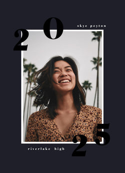 Grad In Color Graduation Announcement Card