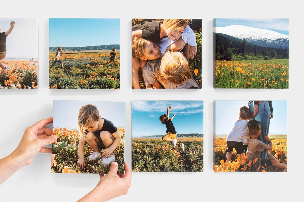 Canvas Photo Tiles