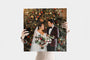 Square 24x24 Metal Print featuring a wedding photo