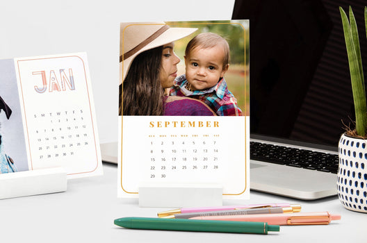 Never miss a date again. Customize a Desk Calendar with your favorite photos for the perfect home or office accessory - Nations Photo Lab