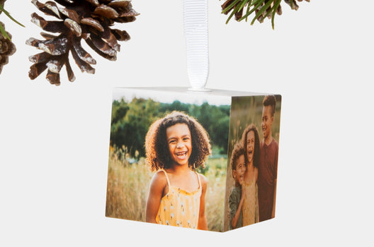 Cube-Ornaments - featuring photos of a baby - Nations Photo Lab
