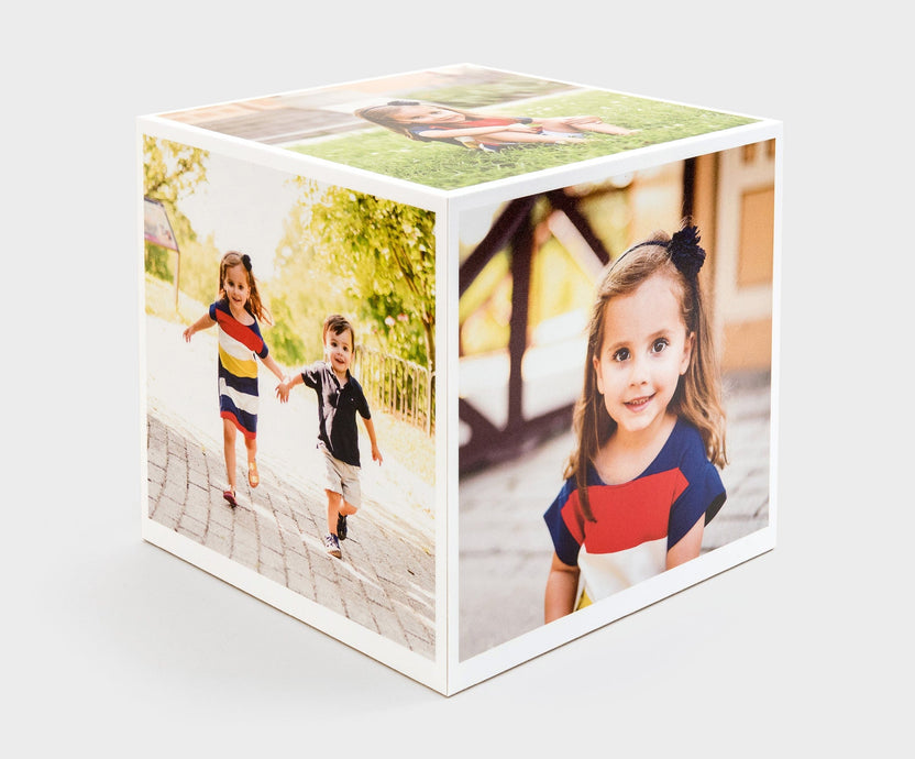 Professional Photo Cubes | Printed Photos On Wooden Cubes