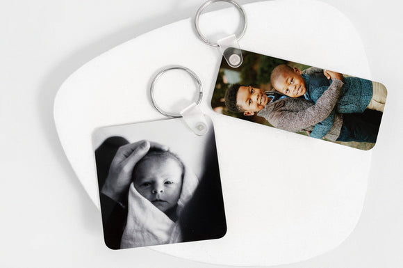 Keychain of a little girl and two childerens hug together - Gifts -Keychains - Nations Photo Lab