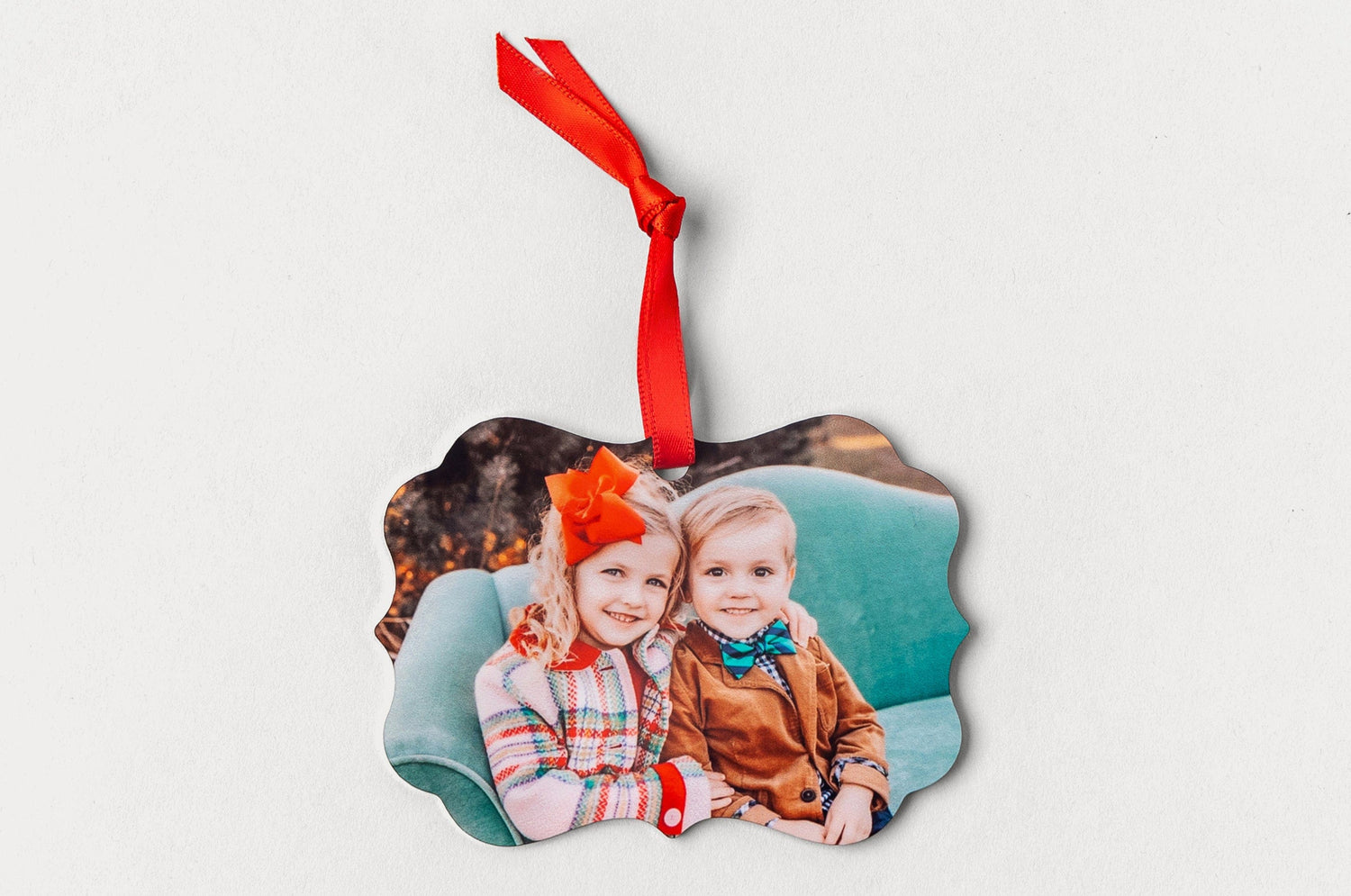 Gifts_Metal-Ornaments - Metal Ornaments in available shapes featuring images of childrens - Nations Photo Lab