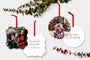 Card Ornaments-Card Ornaments-Nations Photo Lab-Circle-Linen-Nations Photo Lab
