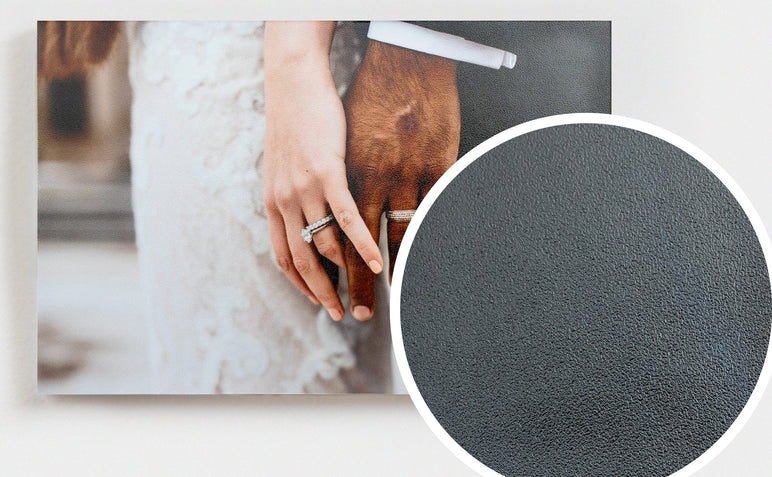Lustre Photo Print with a close up detail to show the texture of our Lustre Photo Paper.