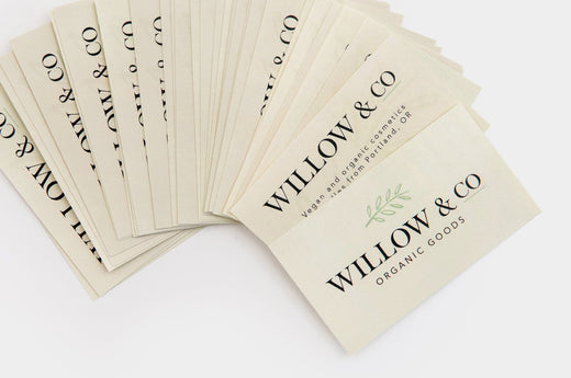 2x3.5" Custom Business Cards spread out into an arch - Nations Photo Lab