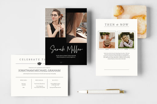 thank you cards for grad party card examples WORD of Graduation Thank You Note.docx Each set includes 12 white envelopes Celebrate the Grad Invitations