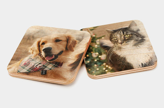Wood Photo Magnets