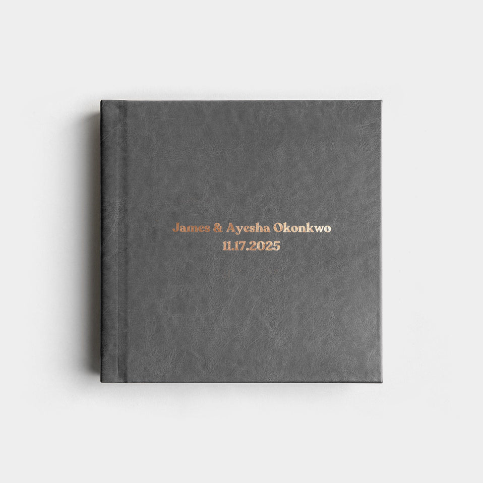 Album99 Vegan Leather - Steel