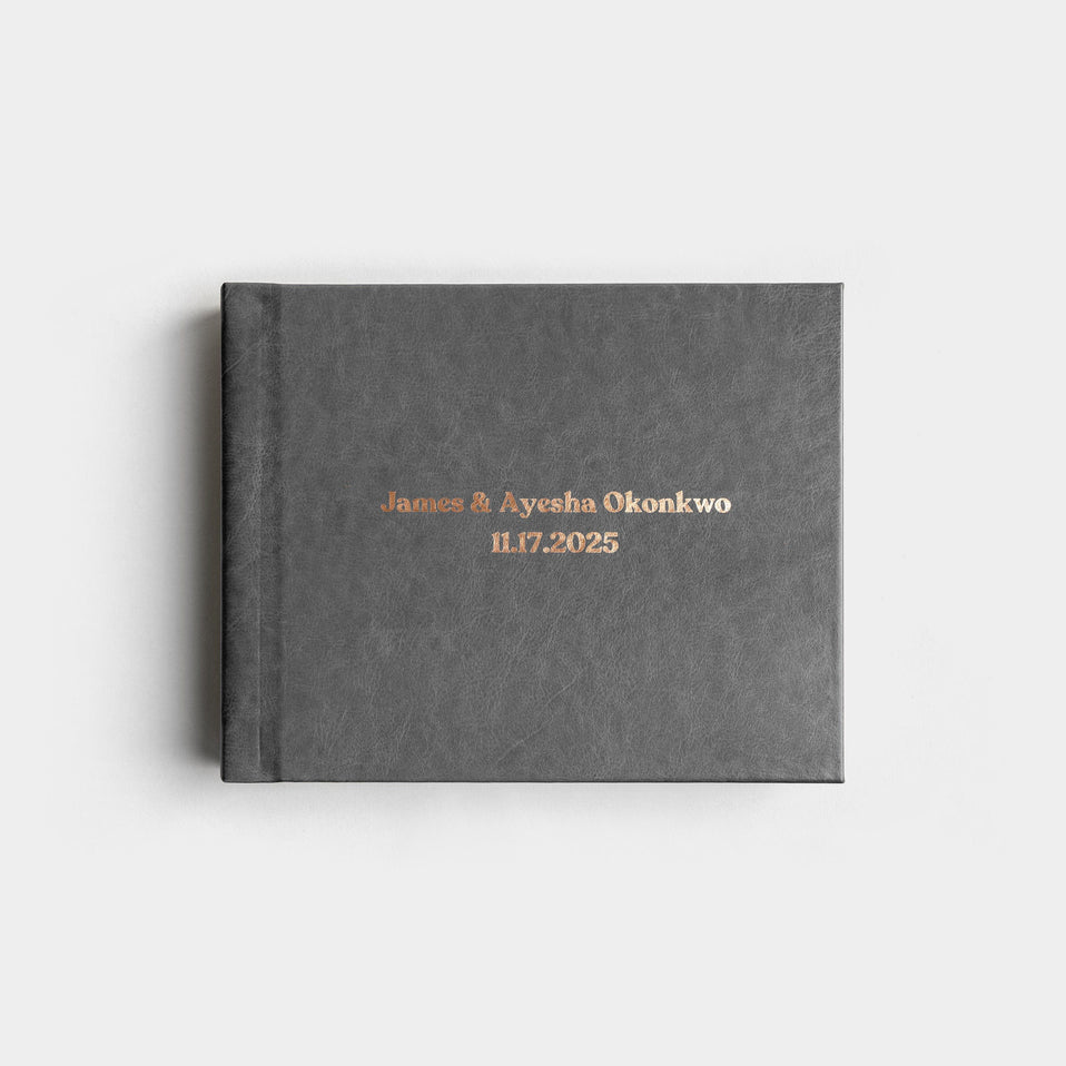 Album99 Vegan Leather - Steel