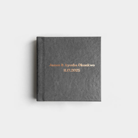 Album99 Vegan Leather - Steel