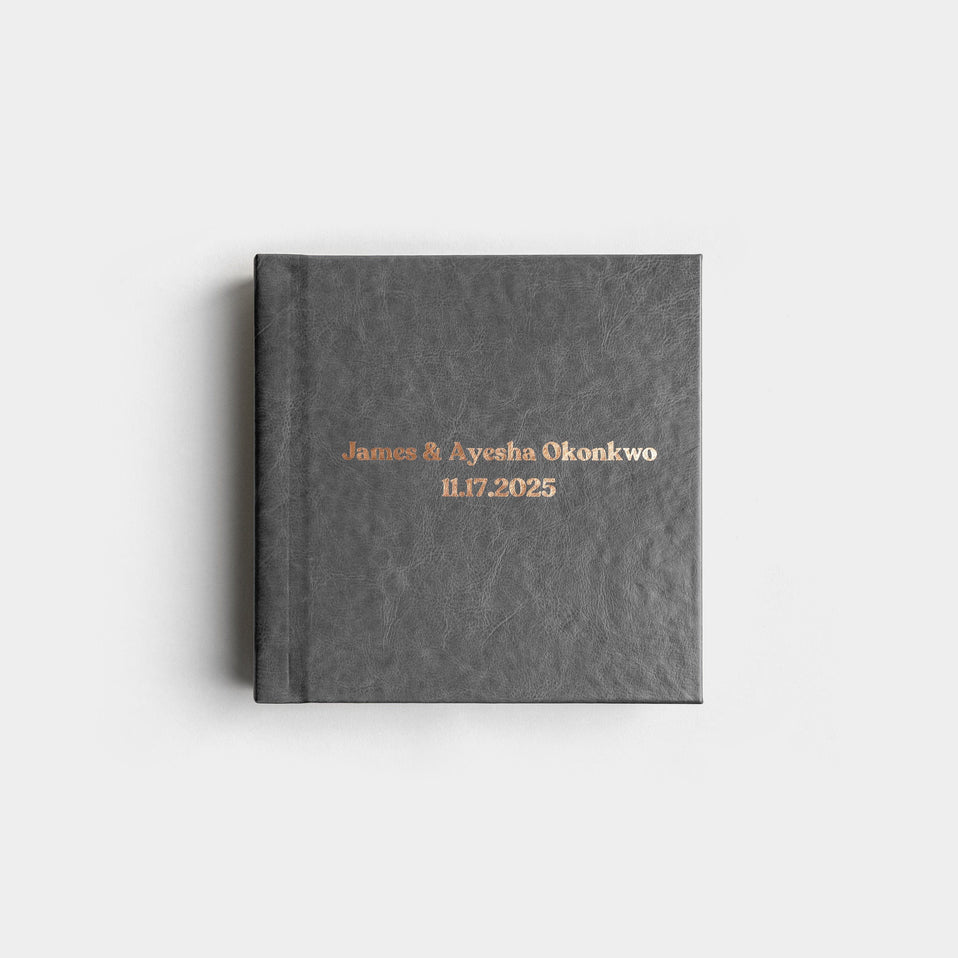 Album99 Vegan Leather - Steel