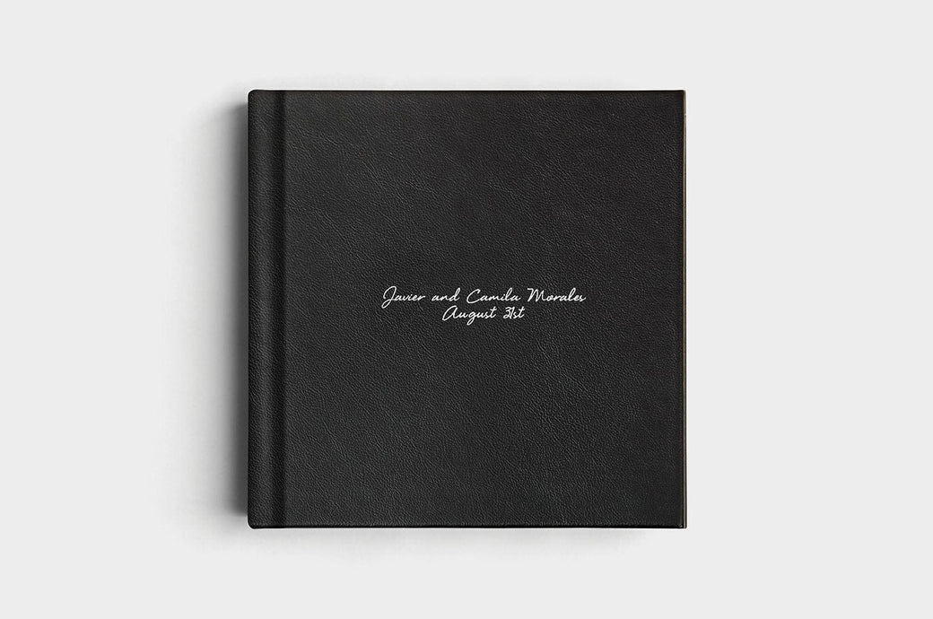 12x12 Black Leather Album99