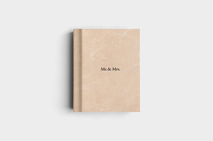 8x10 Portrait Sand Distressed Genuine Leather Album