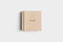 8x8 Square Sand Distressed Genuine Leather Album