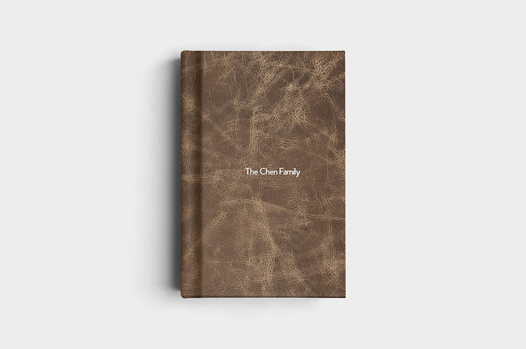 8x12 Portrait Distressed Genuine Leather Album