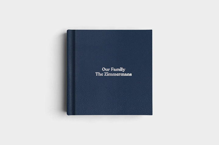 10x10 Square Midnight Genuine Leather Album