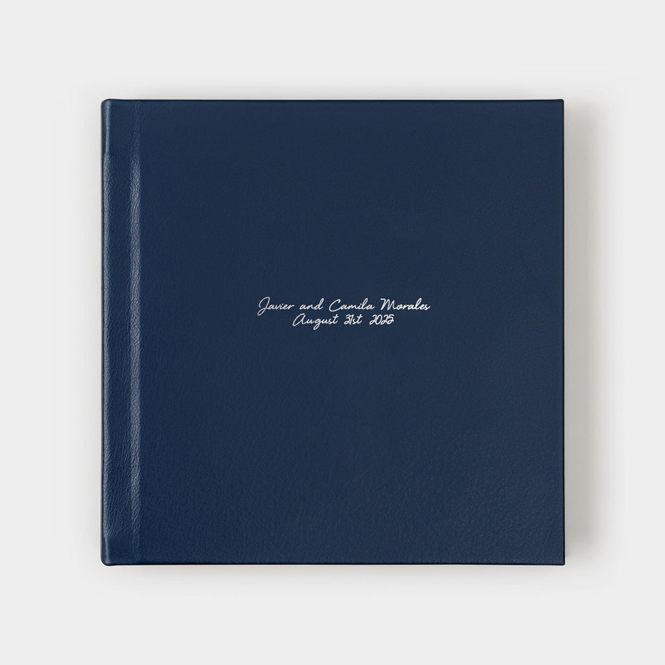 Album99 Genuine Leather - Midnight Blue