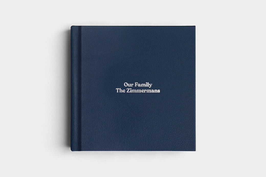 12x12 Midnight Blue Leather Album99