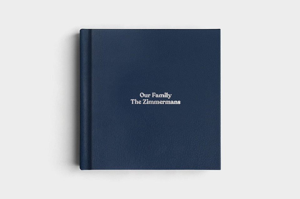 12x12 Midnight Blue Leather Album99