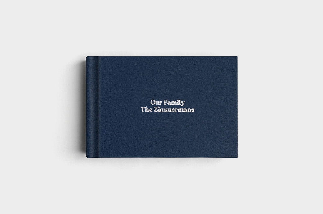 12x8 Midnight Blue Leather Album99